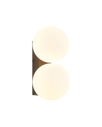 INTERLAKEN * APLIQUE IP54 2*G9 NEGRO